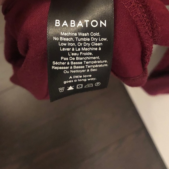 Babaton Adam long sleeve twisted top. - Picture 7 of 8